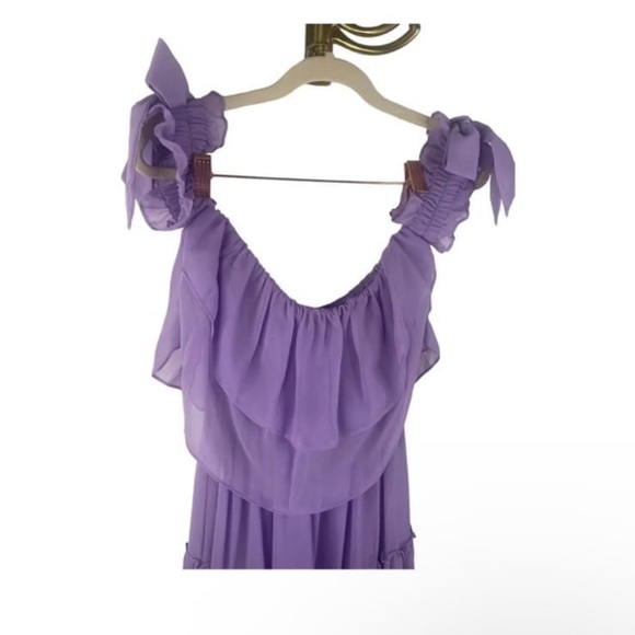 Misa LA off the shoulder midi dress size small - Picture 3 of 6